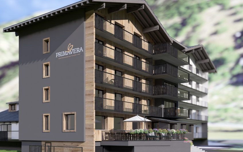 Primavera new build in Saas-Grund P5 4.5-room apartment right next to the Hohsaas ski lift