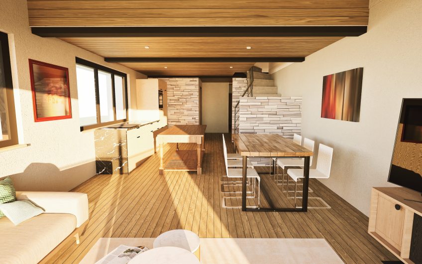 Primavera Saas-Grund. Duplex. Managed second home. New in-house spa facilities!