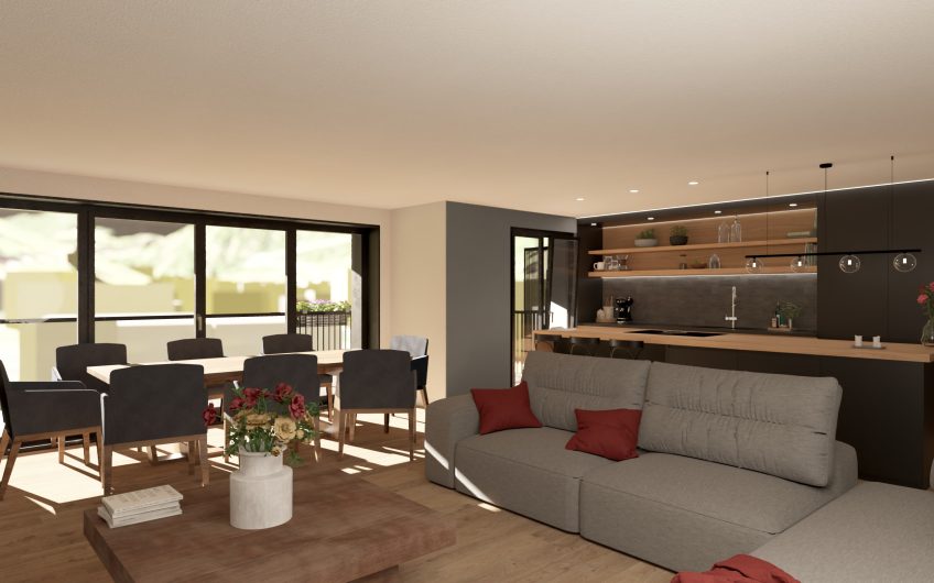 Primavera new build in Saas-Grund P5 4.5-room apartment right next to the Hohsaas ski lift