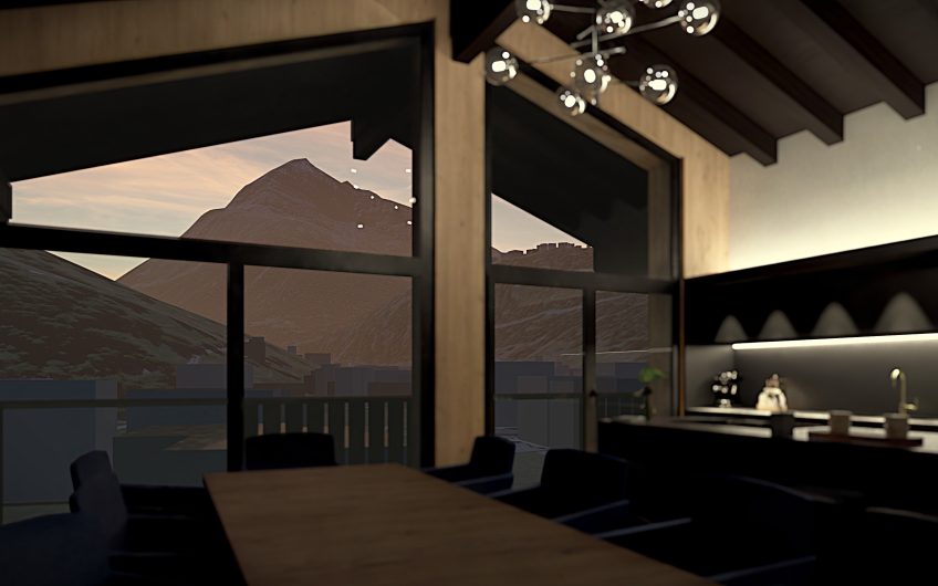 Primavera Saas-Grund neue Attikawohnung.