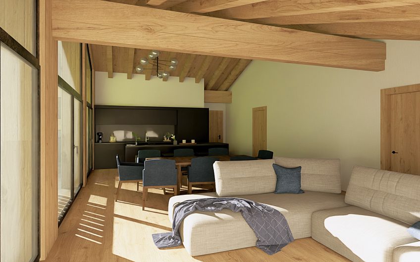 Primavera Saas-Grund neue Attikawohnung.