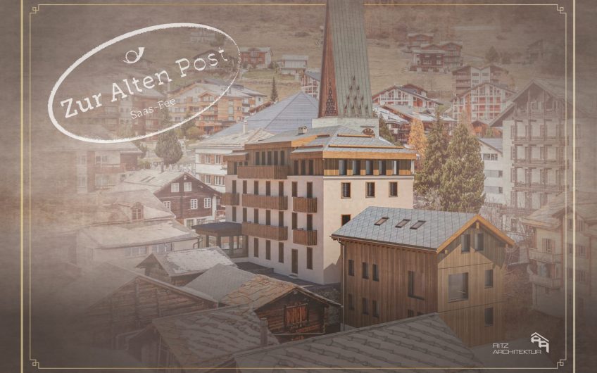 Neubau 2026/27 3.5 Zimmerwohnung “Zur Alten Post” im Dorfzentrum.