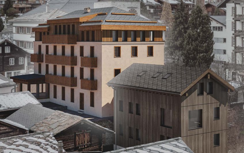 Attraktive neue Maisonettewohnung “Pöschtli”  im Dorfzentrum. 2026/27.