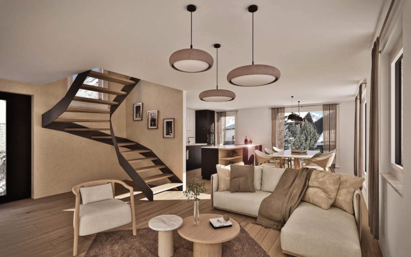 Attraktive neue Maisonettewohnung “Pöschtli”  im Dorfzentrum. 2026/27.