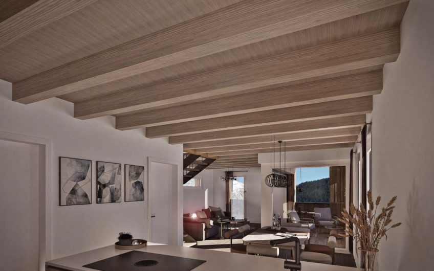 Attraktive neue Maisonettewohnung “Pöschtli”  im Dorfzentrum. 2026/27.