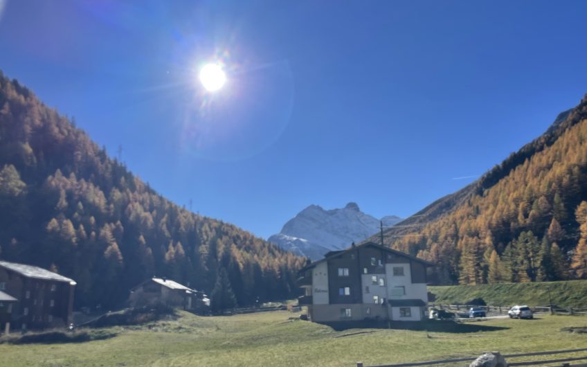 Umbauprojekt. Bergheimat total sanierte 3.5 Zimmerdachwohnung mit einwandfreier Aussicht in Saas-Balen.