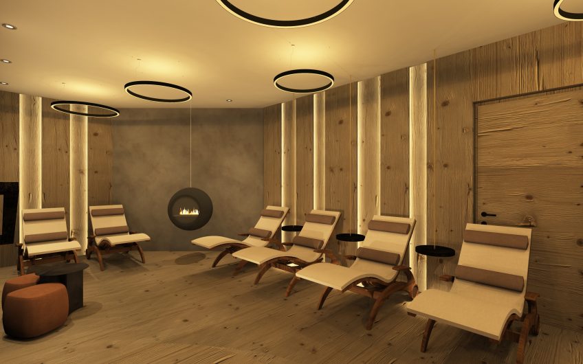 Primavera Saas-Grund. Maisonette. Bewirtschaftete Zweitwohnung. Neue Wellness im Haus!