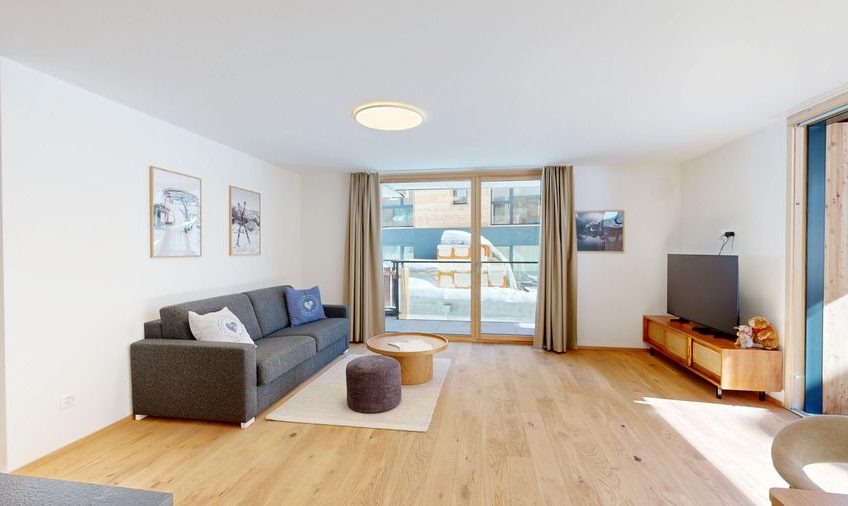 Residence Alphubel Peak – bewirtschaftete 3.5 Zimmerwohnung Nr. 3 mit Ost-und Südbalkon. Sichern Sie sich die letzte Wohnung in dieser Ueberbauung.