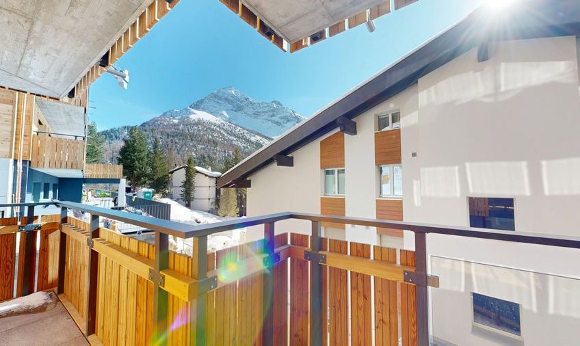 Residence Alphubel Peak – bewirtschaftete 3.5 Zimmerwohnung Nr. 3 mit Ost-und Südbalkon. Sichern Sie sich die letzte Wohnung in dieser Ueberbauung.